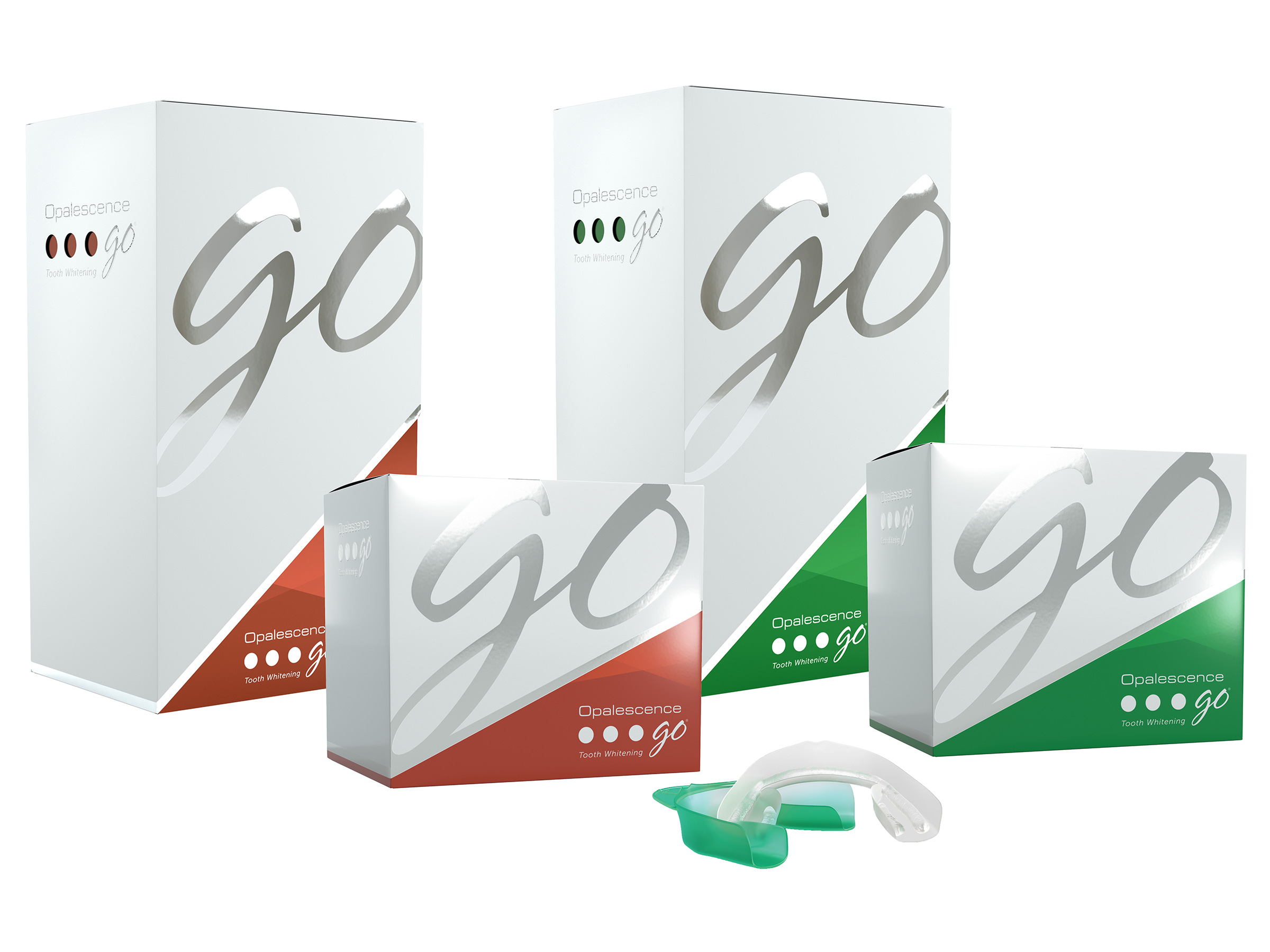 Opalescence Go™-Prefilled Whitening Trays - 10% & 15% Hydrogen