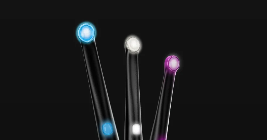 VALO curing light activation mode examples