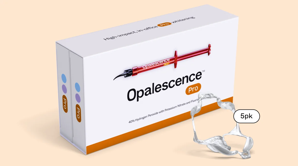 Opalescence Pro whitening intro kit with Umbrella cheek retractor 5pk
