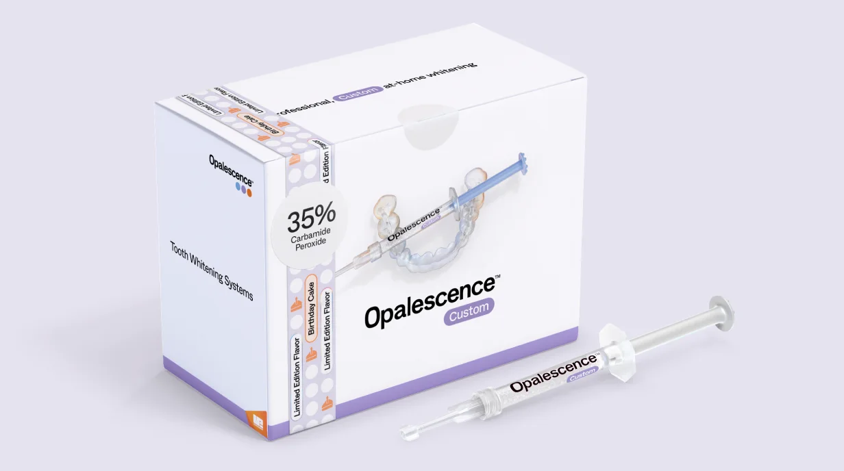 Limited edition Birthday Cake Opalescence Custom whitening refill kit