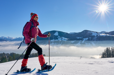 Snowshoeing