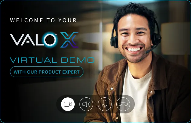 VALO X virtual demo with product expert