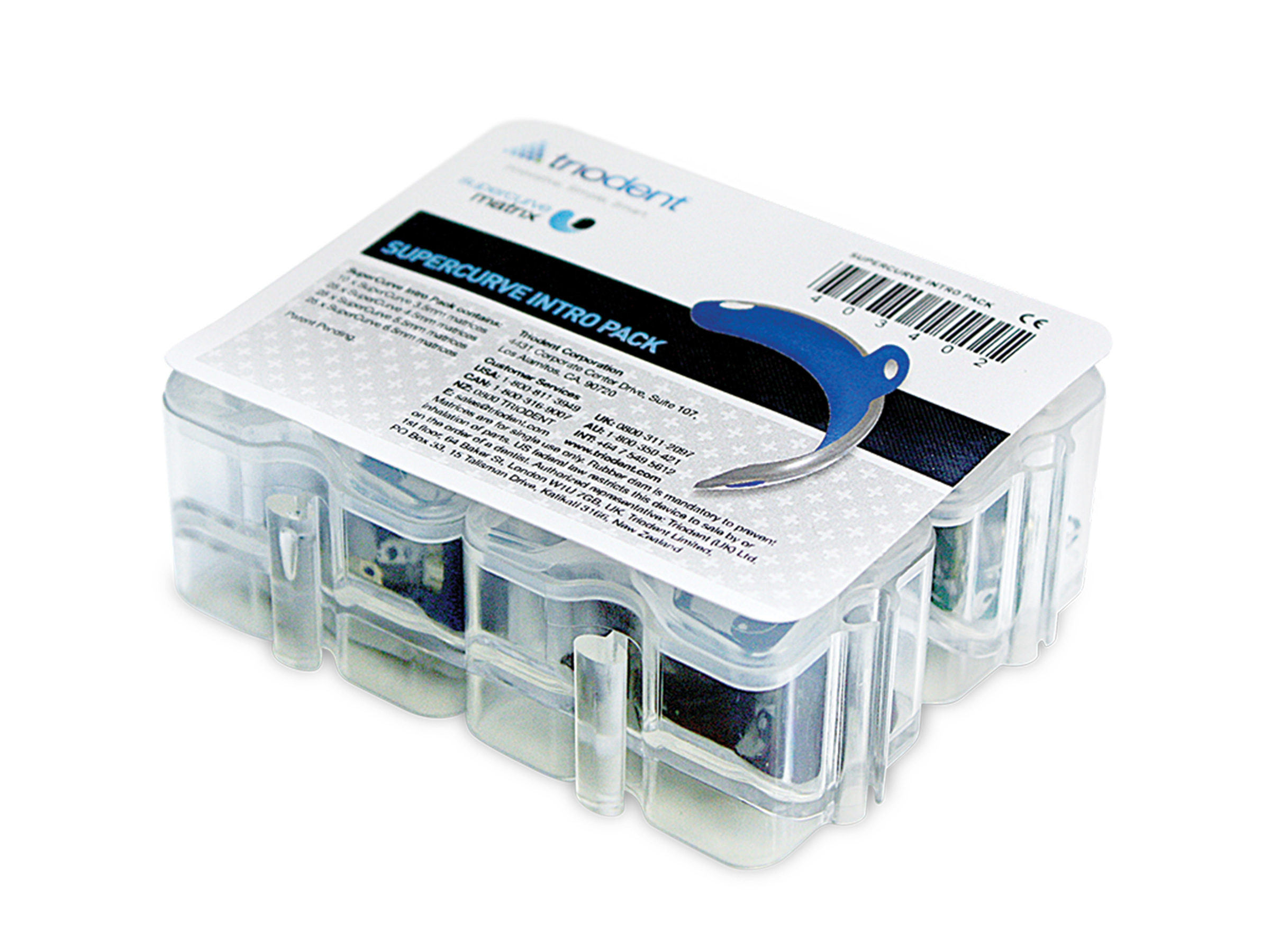 Triodent® SuperCurve Matrix-Supersnug Non-Stick Matrix