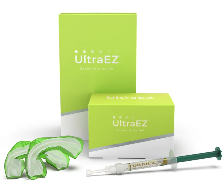 UltraEZ desensitizing gel syringe and tray kits