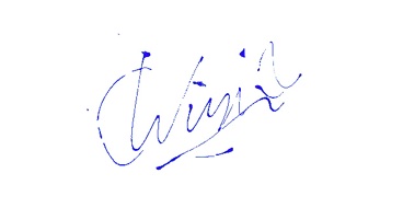 Dr. Coen Wissink Signature