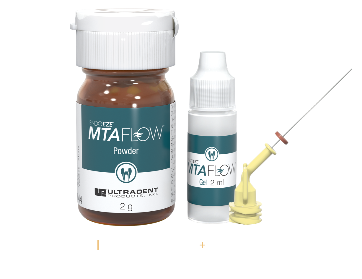 MTAFlow cement + NaviTip Tip