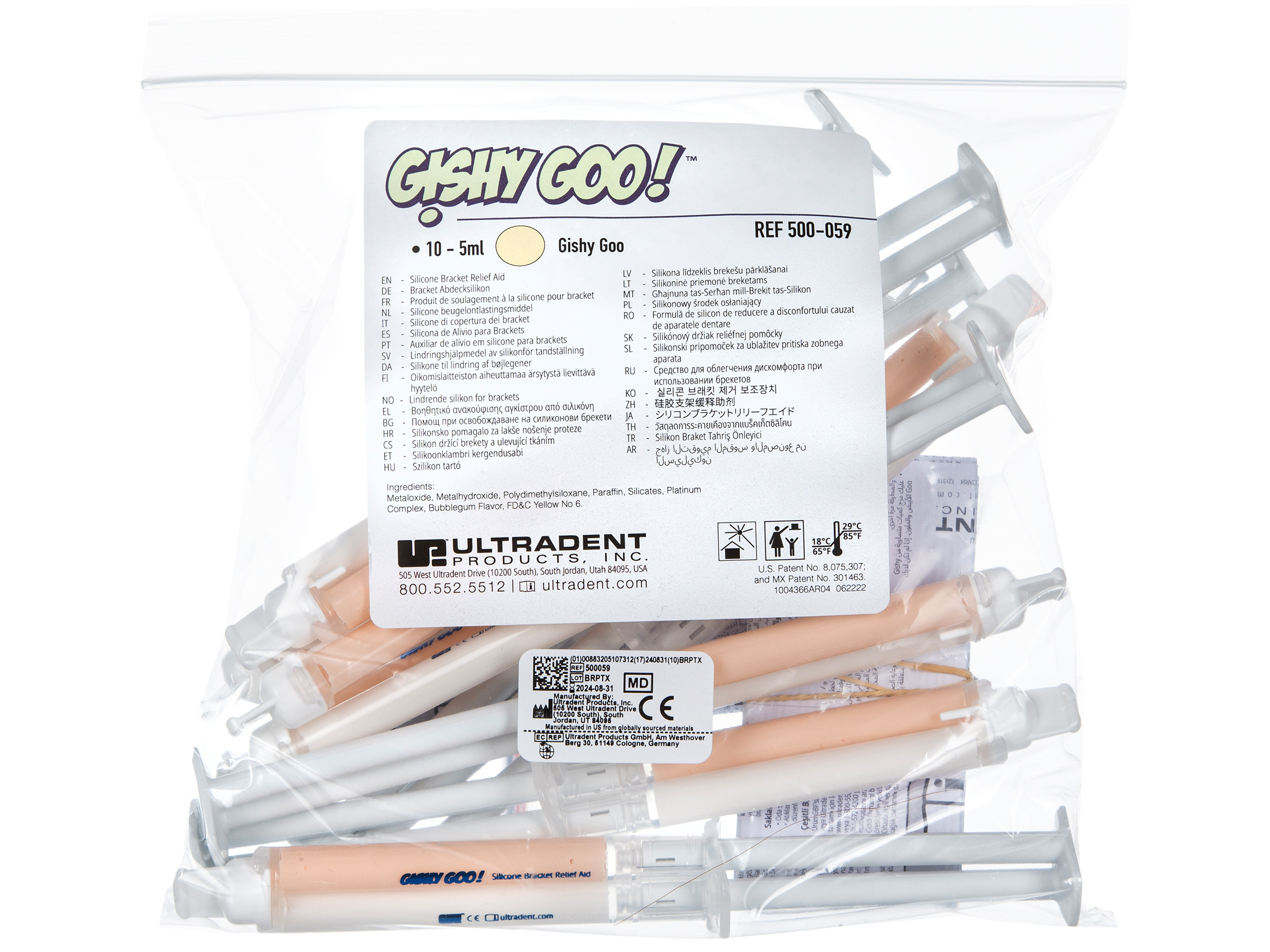 Gishy Goo™-Silicone Bracket Relief Aid