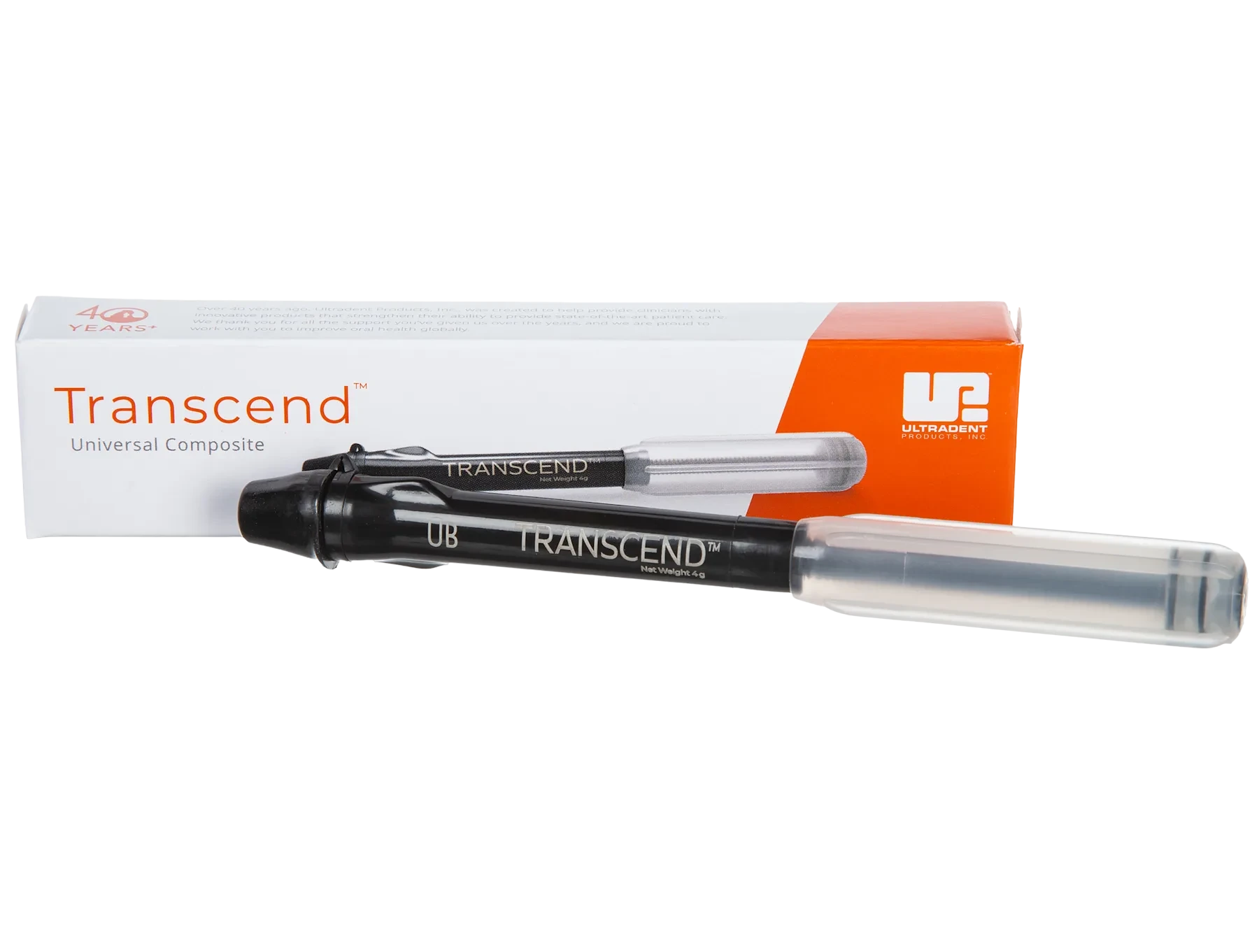 Transcend universal composite package and syringes