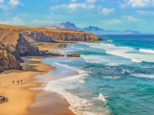 Fuerteventura meer küste berge