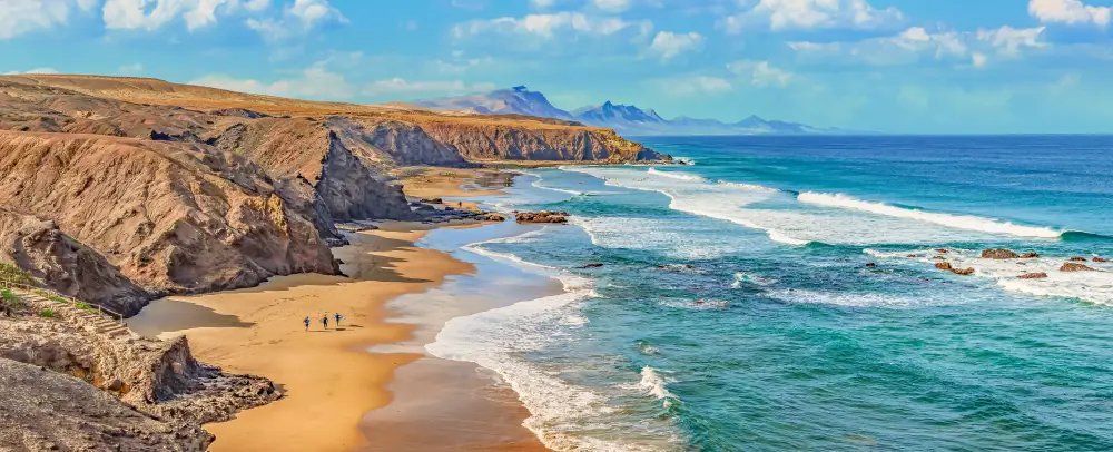 Fuerteventura meer küste berge