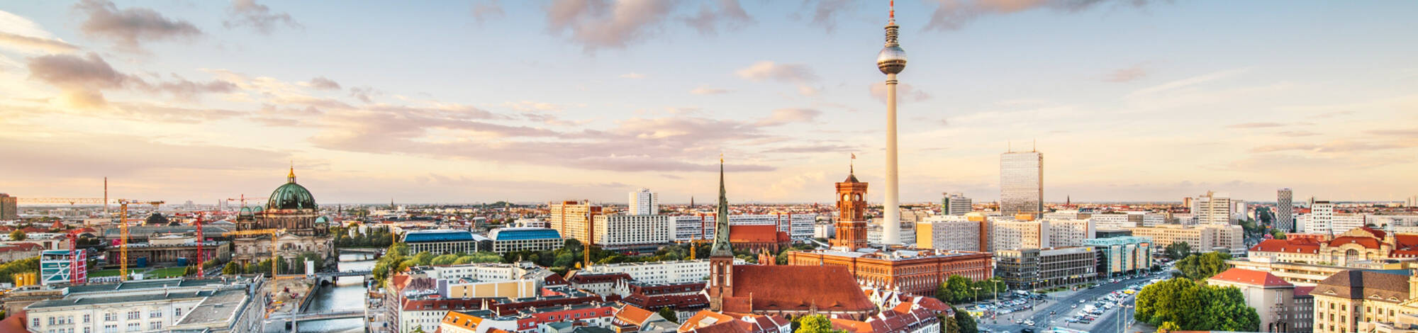 Skyline Berlin mit Fernsehturm