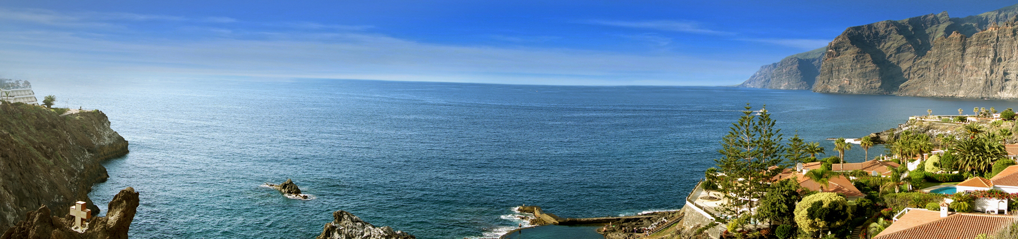 Küste und Meer an einer kanarischen Insel