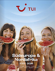 TUI Länderkatalog 2025/2026: Südeuropa & Nordafrika 