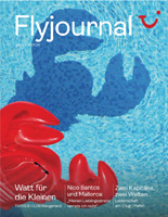 Das Cover des TUI fly Flyjournals 2025/2026