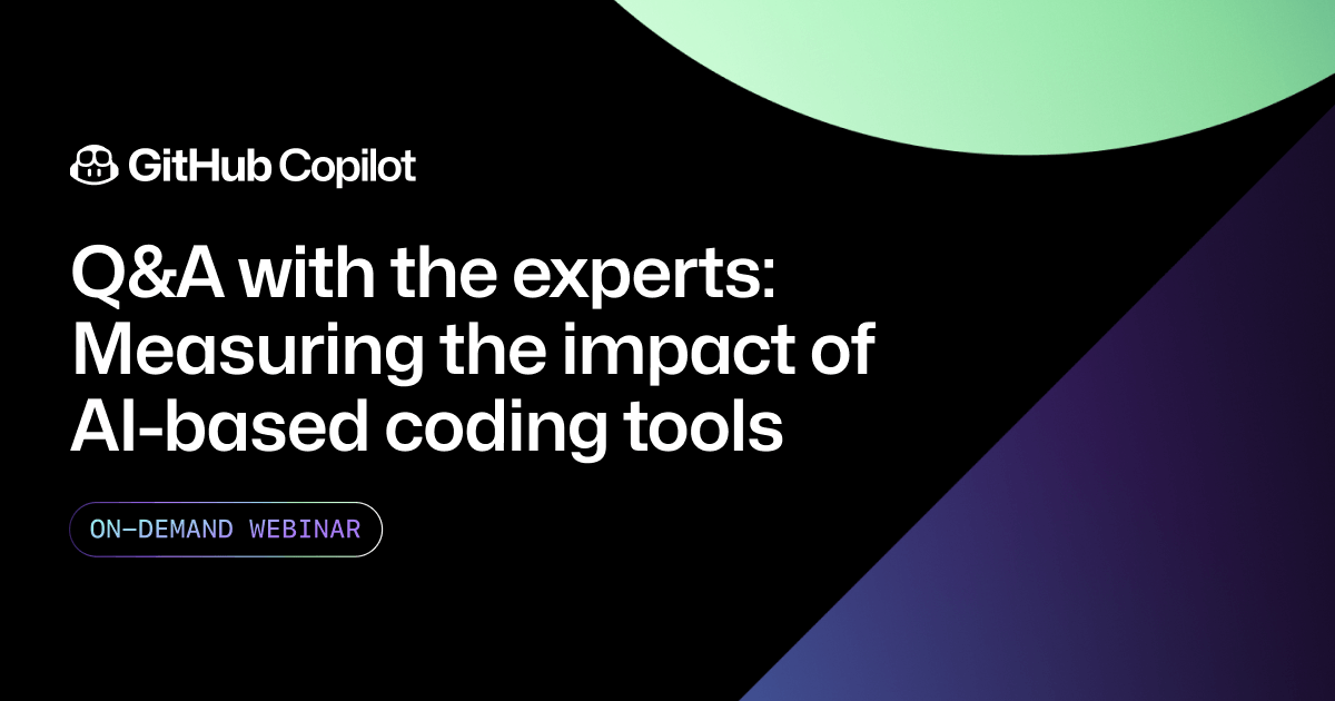 エキスパートとの Q&A セッション: AI ベースのコーディング ツールの影響を測定する