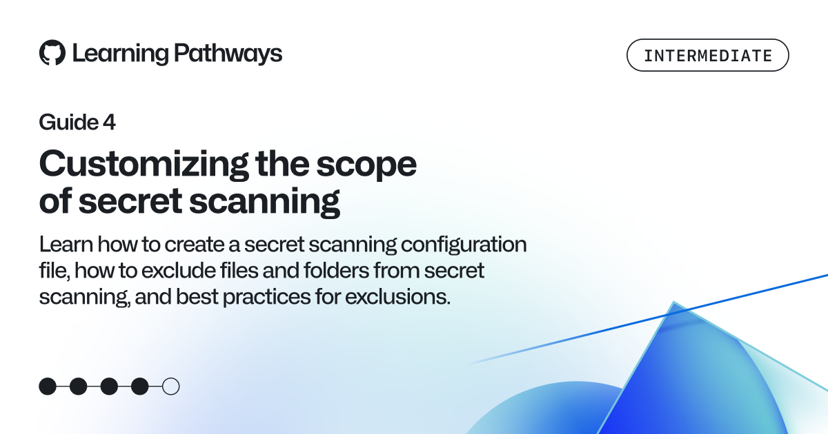 How To Exclude Files And Folders From GitHub Advanced Security Secret ...
