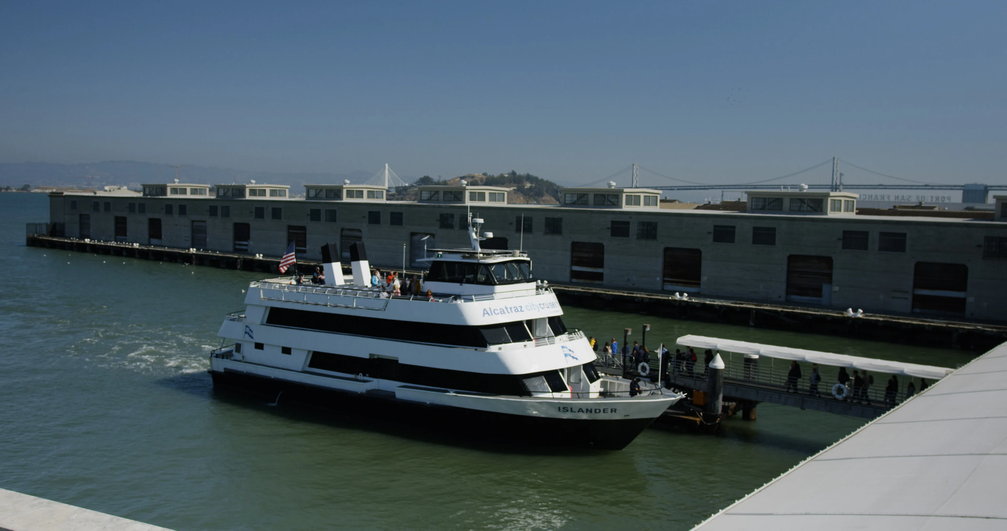 a boat in a marina