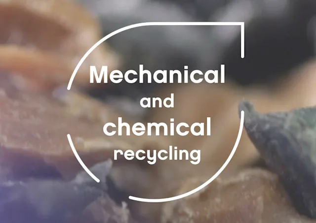 Complementarity of mechanical and chemical recycling