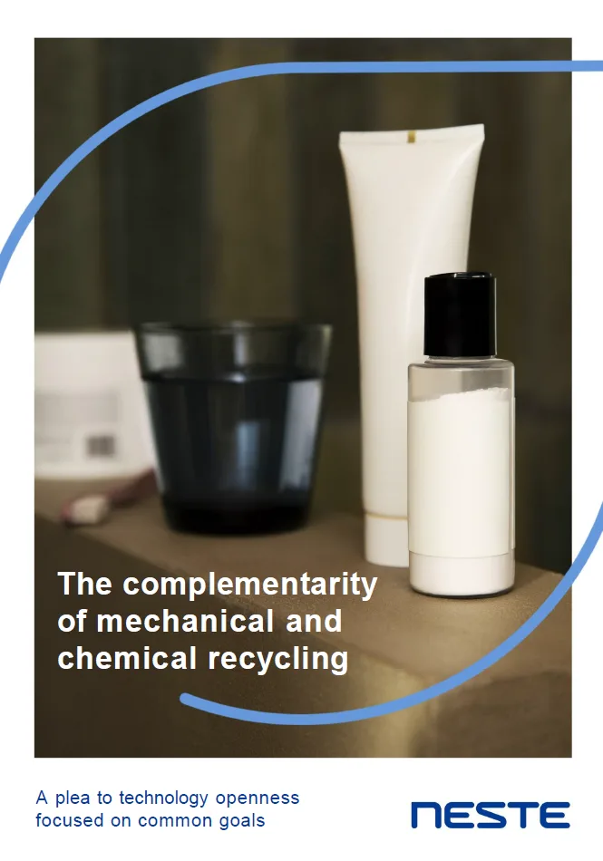 The complementarity of mechanical and chemical recycling | White paper cover page