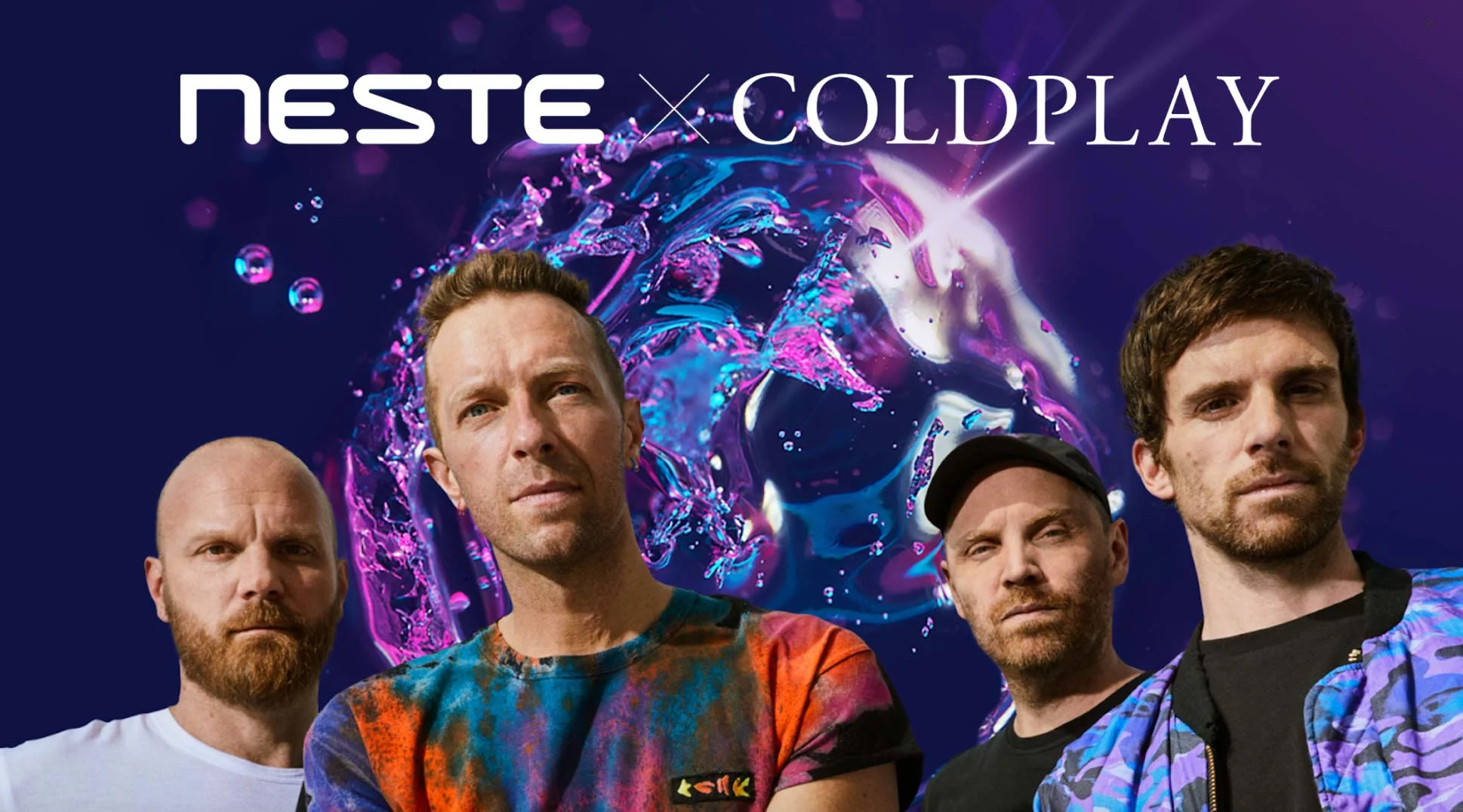 Neste X Coldplay - Sustainable Touring with renewable fuels.