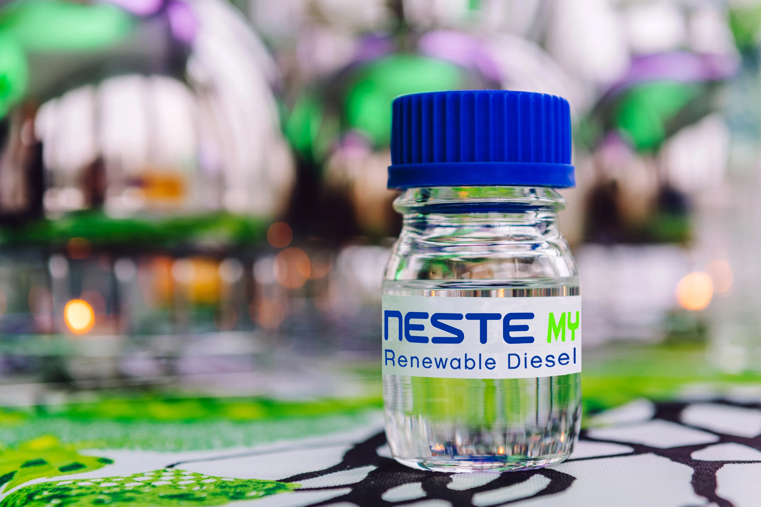 Bottle of Neste My Renewable Diesel