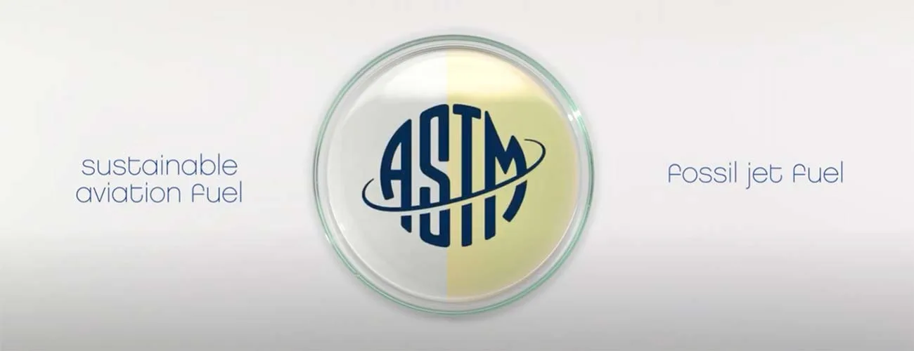 Sustainable aviation fuel. ASTM. Fossil jet fuel.