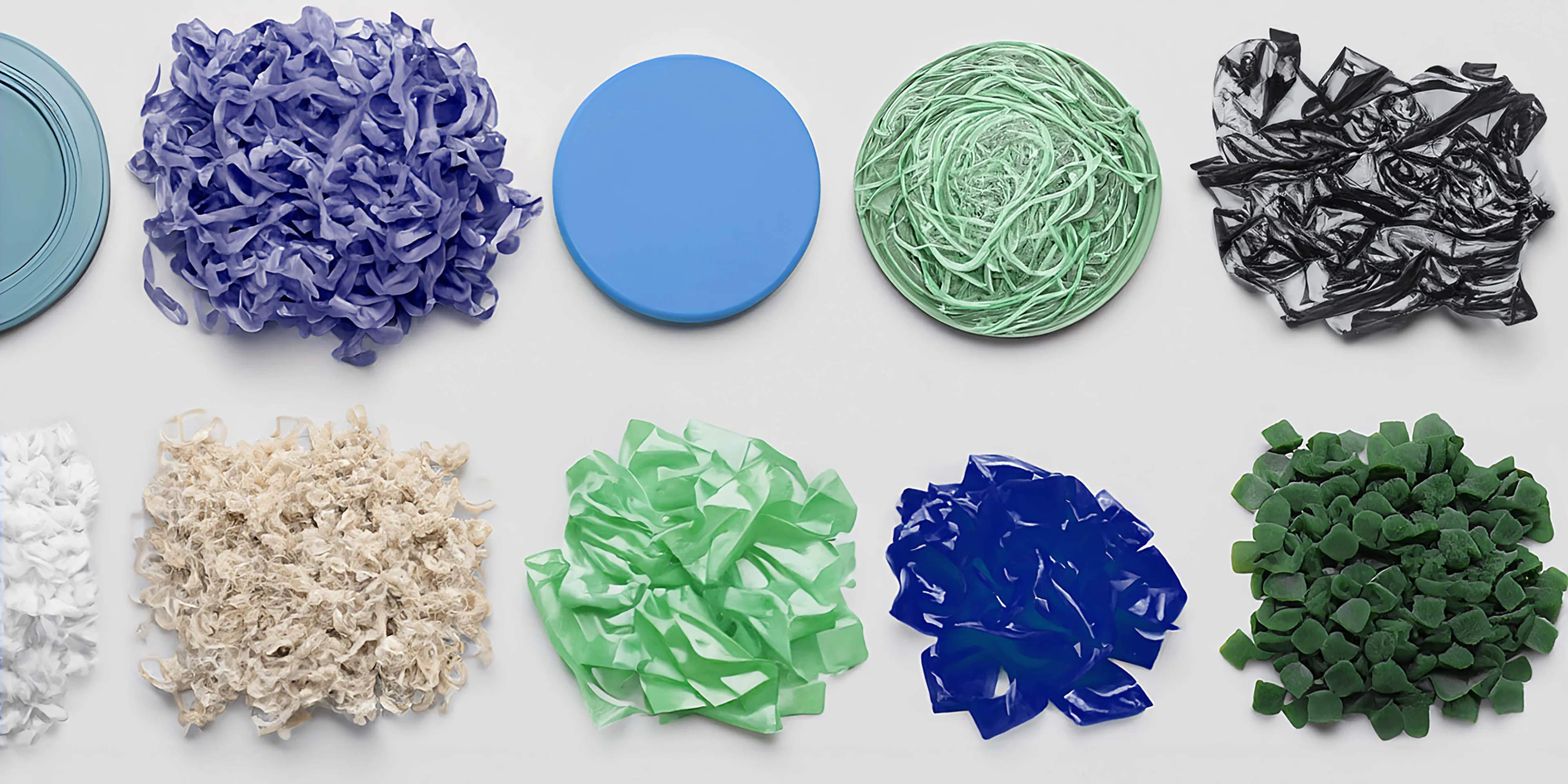 Different kinds of plastics