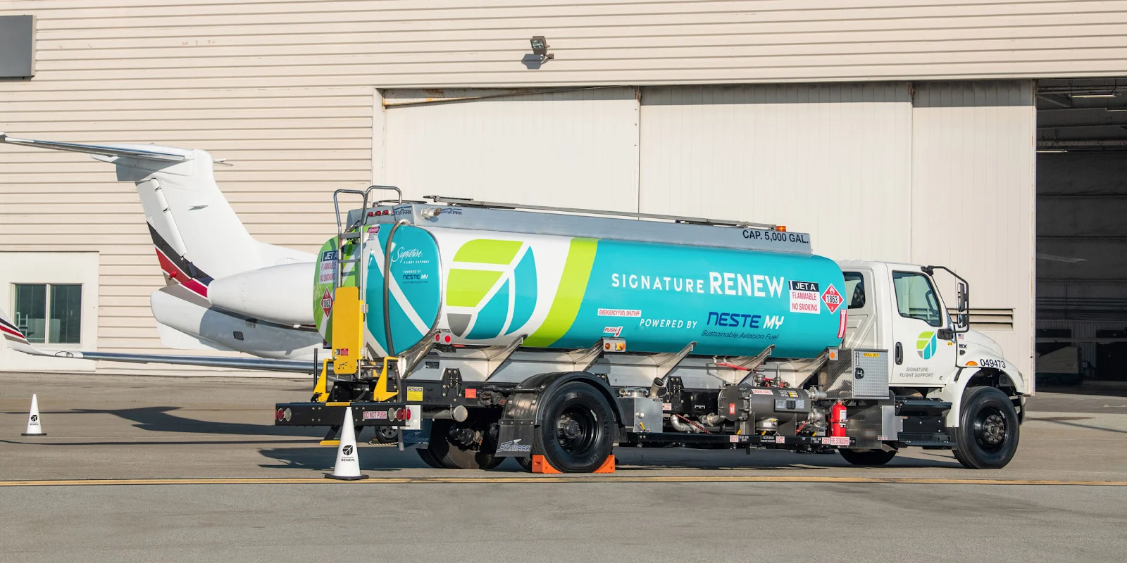 Signature Flight Support and Neste are powering business aviation with sustainable aviation fuel.
