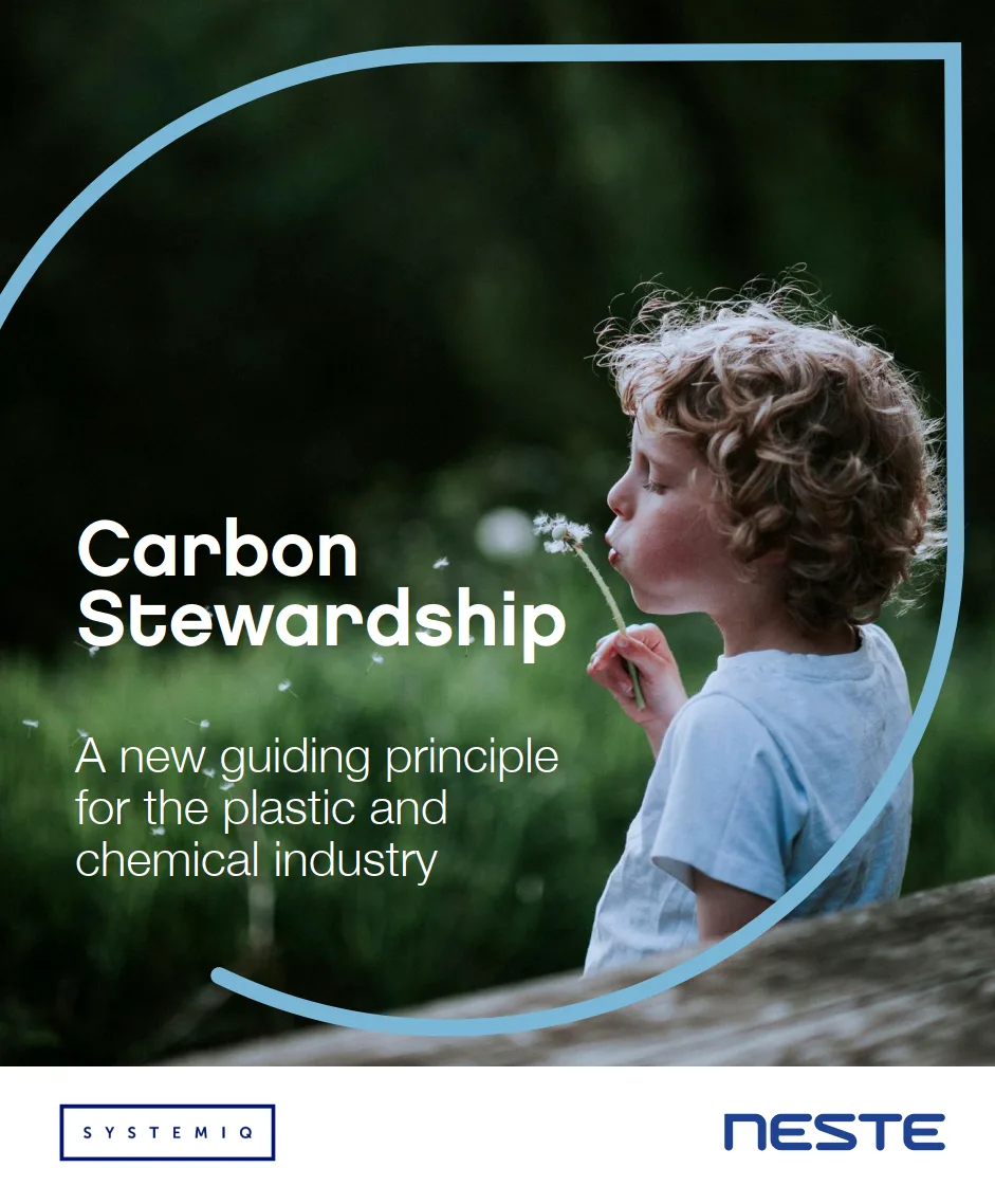 Carbon stewardship. A new guiding principle for the plastic and chemical industry