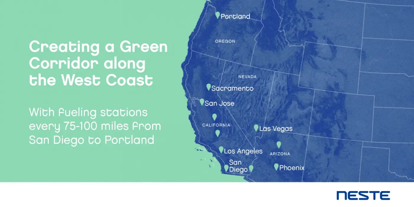 Creating a Green Corridor along the West Coast