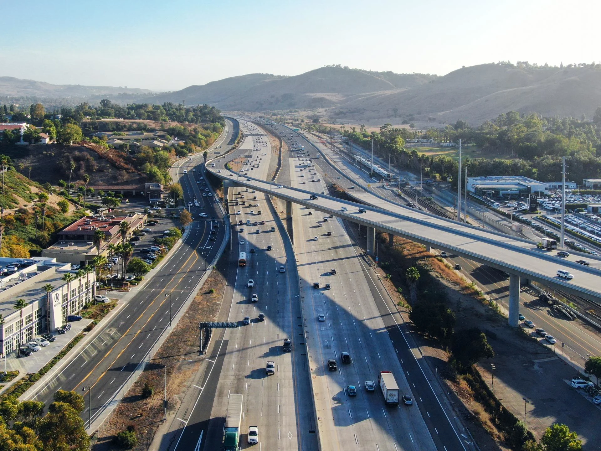 freeway in San Diego