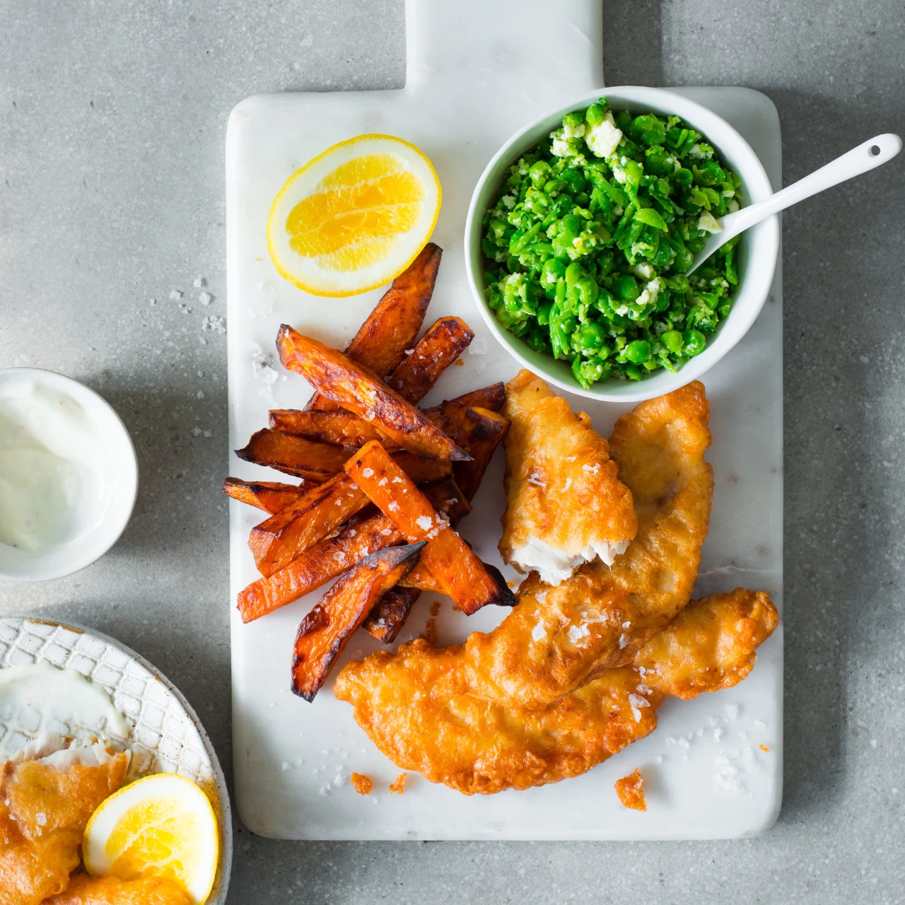 A wholesome spin on classic kiwi fish and chips with a hint of freshness and zest. 