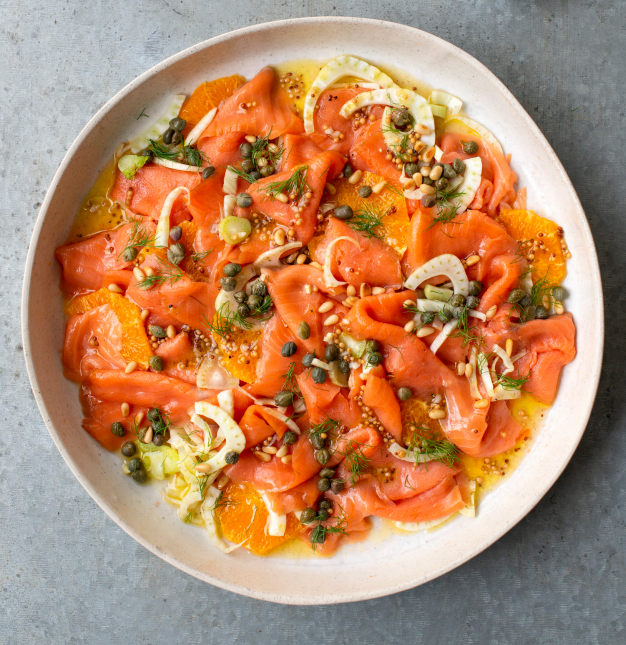 Sanford and Sons Smoked Salmon Carpaccio Recipe Sanford and Sons