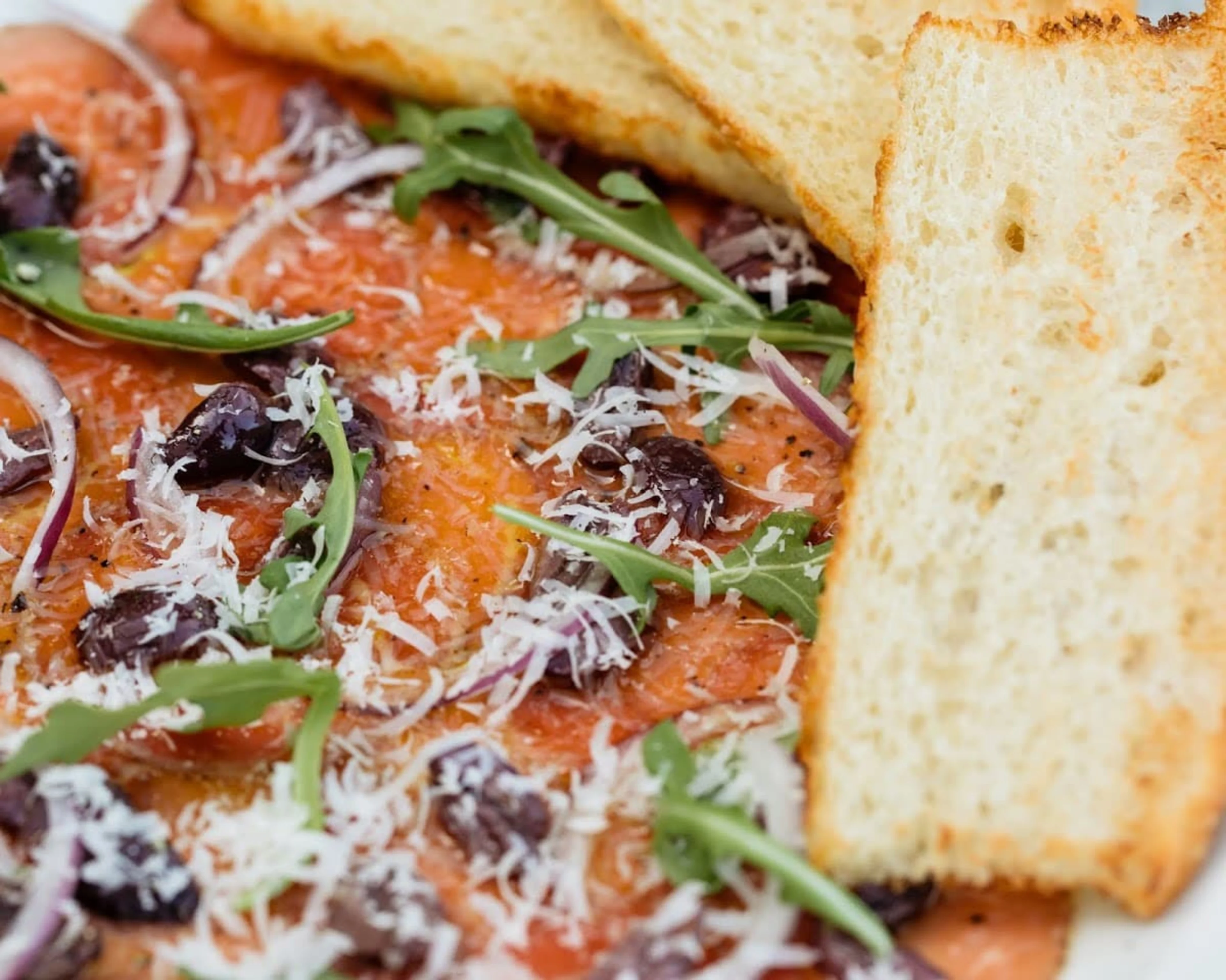 Close up shot of food