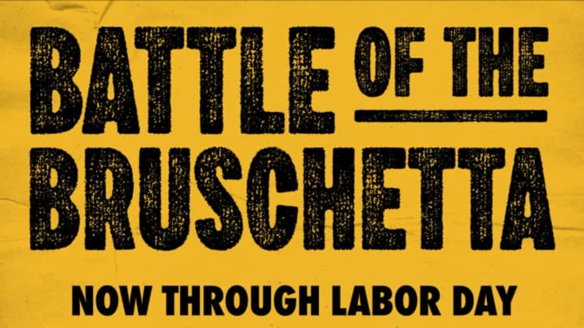 Battle of the Bruschetta
