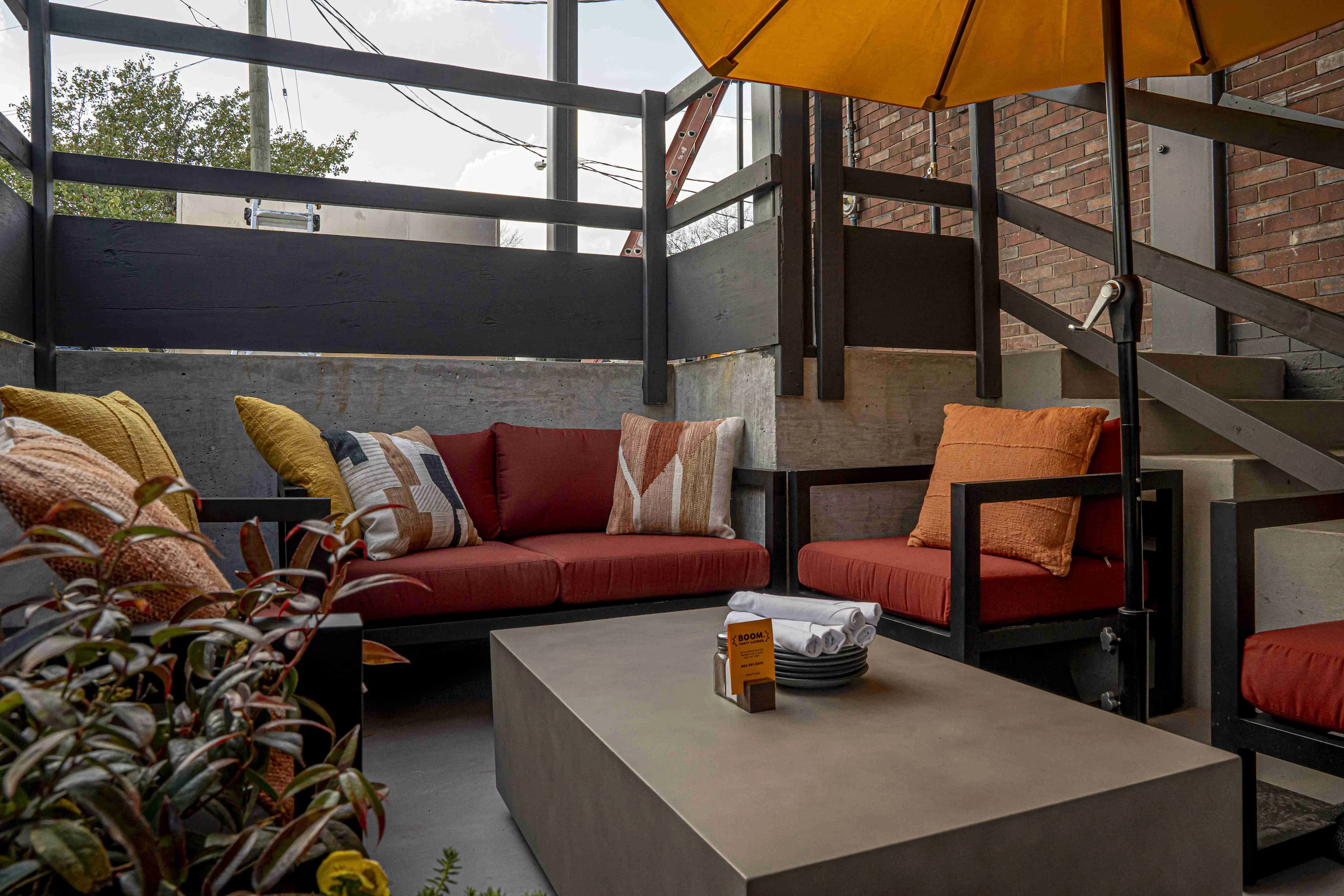 Exterior seating at Postino 12 South