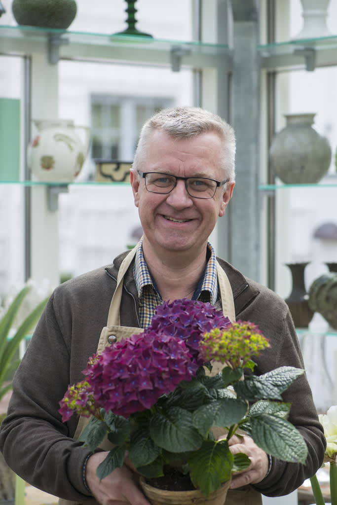 Danske trädgårdsspecialisten Claus Dalby. Foto: Claus Dalby/Floradania