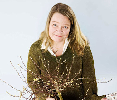 Petra Quiding gör Odla med Stadsgrönt. Foto: Stina Gullander.