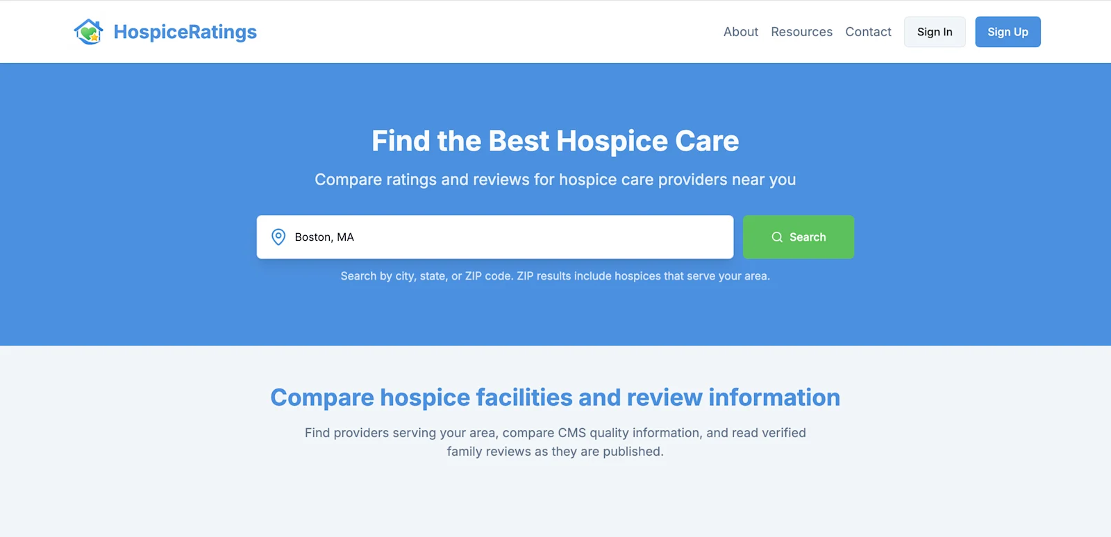 Hospice Ratings