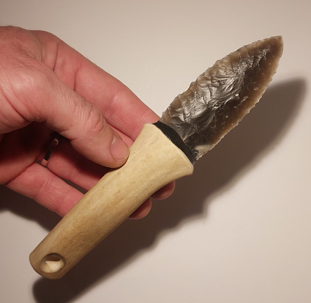 Pazourkový nůž – Sobí paroh 4