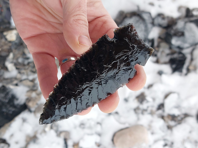 Americký hrot – Hrot s bočními vruby 4