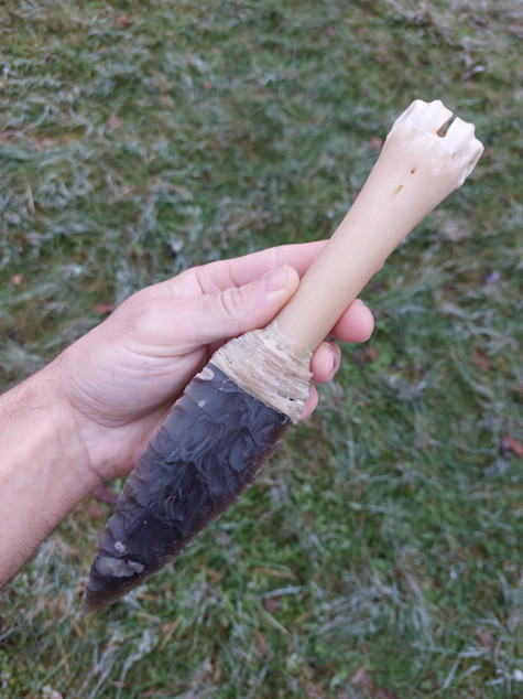 Pazourkový nůž – Dýka Jelení kost