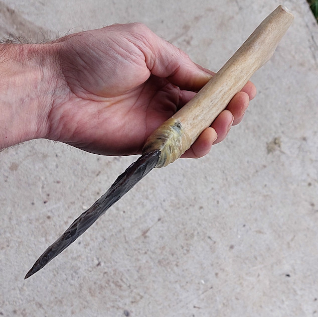 Pazourkový nůž – Sobí paroh 3