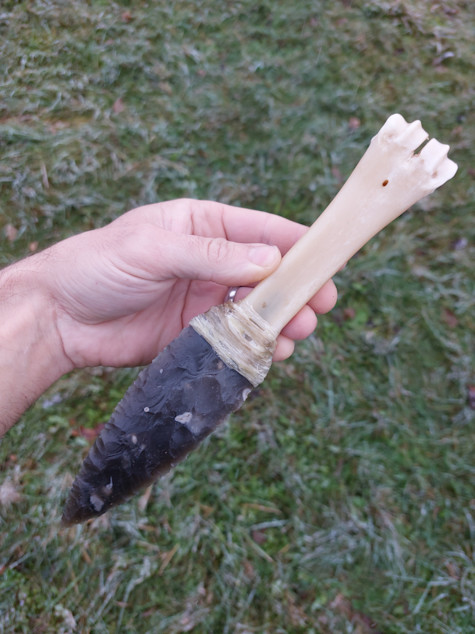 Pazourkový nůž – Dýka Jelení kost