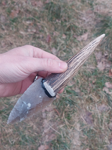 Pazourkový nůž – Jelení paroh 4