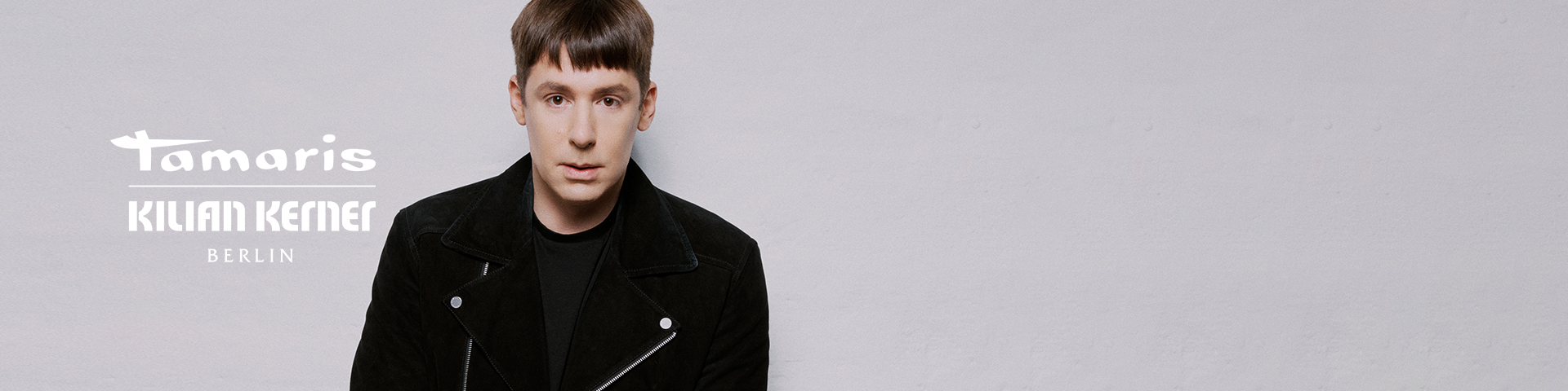 Portrait of Berlin-based designer Kilian Kerner against a light background