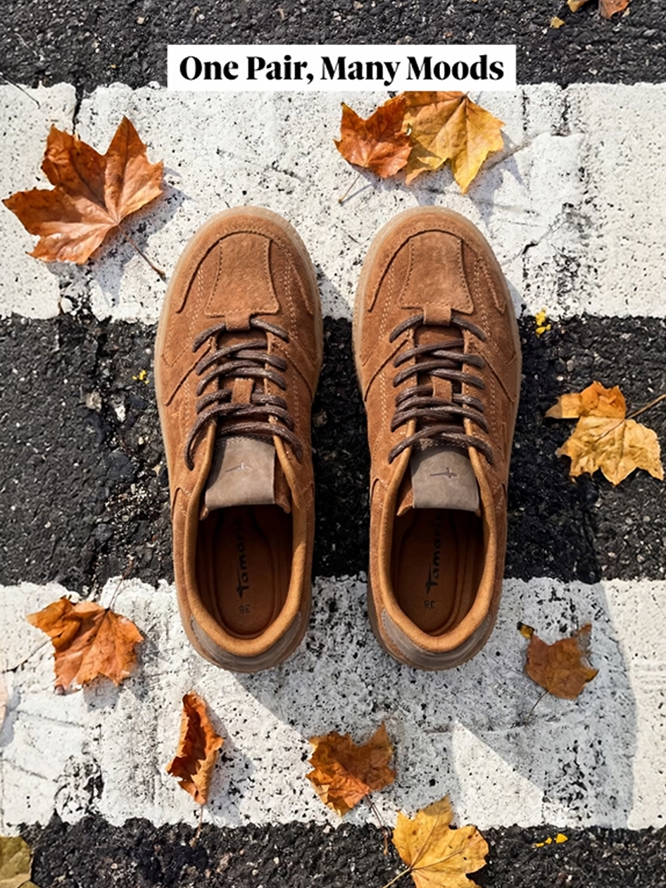 &Kappa;&alpha;&phi;έ sneakers Tamaris &alpha;&pi;ό &sigma;&omicron;&upsilon;έ&tau; &pi;ά&nu;&omega; &sigma;&epsilon; &delta;&iota;ά&beta;&alpha;&sigma;&eta; &pi;&epsilon;&zeta;ώ&nu;, &pi;&epsilon;&rho;&iota;&tau;&rho;&iota;&gamma;&upsilon;&rho;&iota;&sigma;&mu;έ&nu;&alpha; &alpha;&pi;ό &pi;&omicron;&lambda;ύ&chi;&rho;&omega;&mu;&alpha; &phi;&theta;&iota;&nu;&omicron;&pi;&omega;&rho;&iota;&nu;ά &phi;ύ&lambda;&lambda;&alpha;, &sigma;&epsilon; &lambda;ή&psi;&eta; &alpha;&pi;ό &psi;&eta;&lambda;ά.