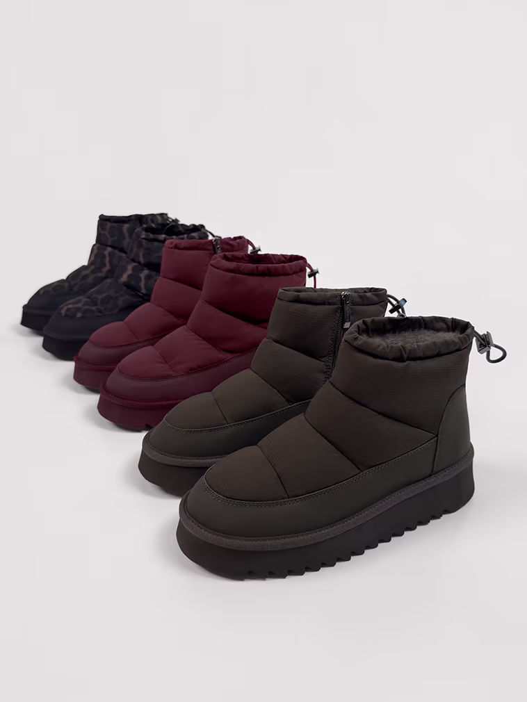 Gefütterte Winterschuhe
