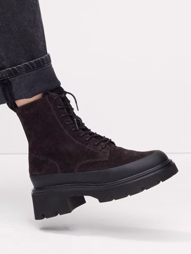 Laced booties