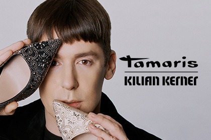 Designer&shy;-samenwerking Tamaris en Kilian Kerner